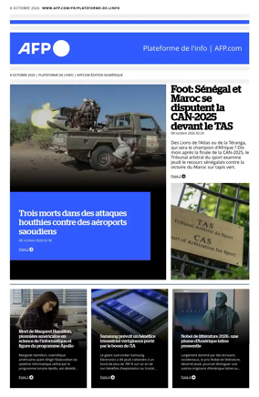 Cover of AFP