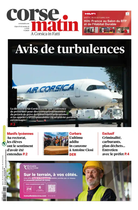 Cover of Corse Matin