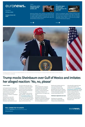 Cover of EuroNews (English Edition)