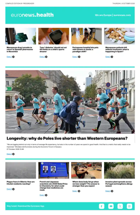 Cover of Euronews Health (English) Compiled Edition