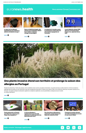 Cover of Euronews Health (French)