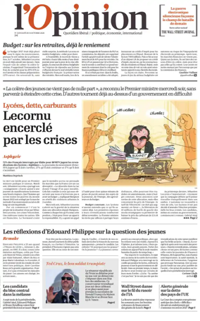 Cover of L'Opinion