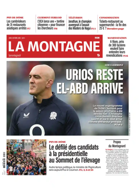 Cover of La Montagne (Riom)