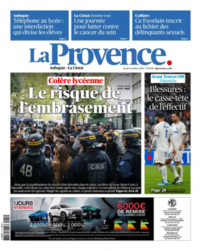 Cover of La Provence Aubagne-La Ciotat