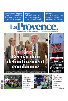 Cover of La Provence Martigues-Istres-Vitrolles-Marignane