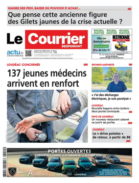 Cover of Le Courrier Independant