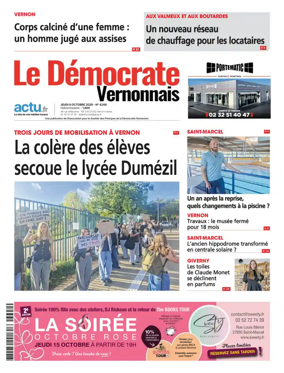 Cover of Le Democrate Vernonnais