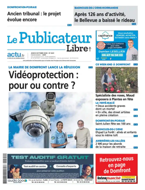 Cover of Le Publicateur Libre