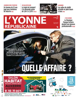 Cover of L'Yonne Republicaine