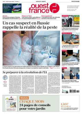 Cover of Ouest France (Pays d'Auge)