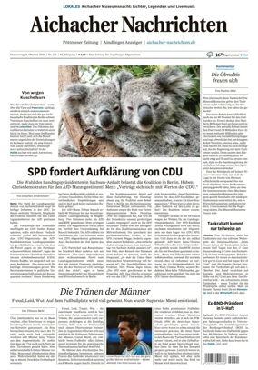 Cover of Aichacher Nachrichten