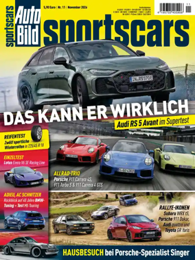Cover of Auto BILD Sportscars (Germany)
