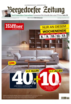 Cover of Bergedorfer Zeitung