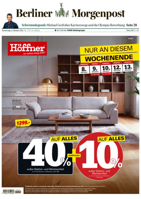 Cover of Berliner Morgenpost