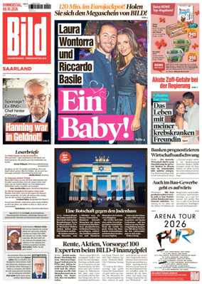 Cover of BILD Saarland