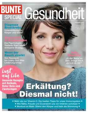Cover of BUNTE Gesundheit