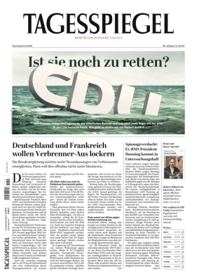 Cover of Der Tagesspiegel