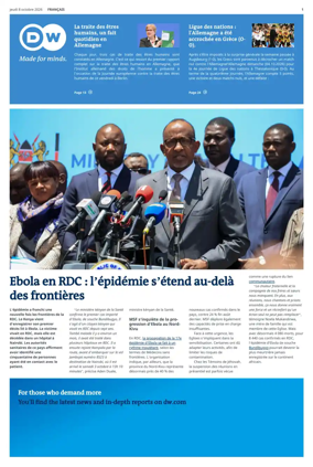 Cover of Deutsche Welle (French Edition)
