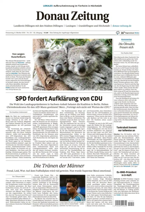 Cover of Donau Zeitung