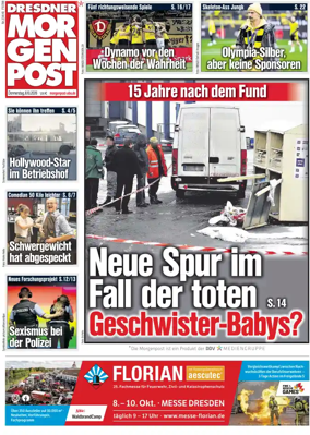Cover of Dresdner Morgenpost