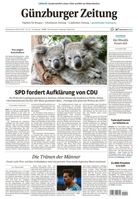 Cover of Guenzburger Zeitung