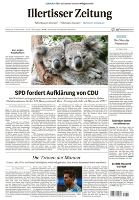 Cover of Illertisser Zeitung