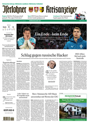 Cover of Iserlohner Kreisanzeiger und Zeitung (Iserlohn)