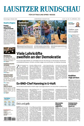 Cover of Lausitzer Rundschau