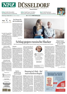 Cover of Neue Rhein Zeitung (Dusseldorf)