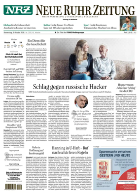 Cover of Neue Rhein Zeitung (Mulheim an der Ruhr)