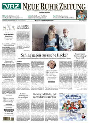 Cover of Neue Rhein Zeitung (Oberhausen)