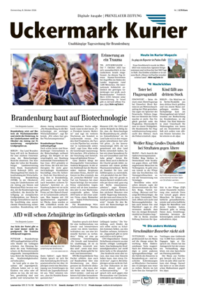 Cover of Prenzlauer Zeitung