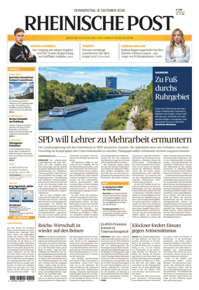 Cover of Rheinische Post Duisburg