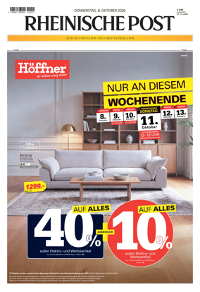 Cover of Rheinische Post Opladen