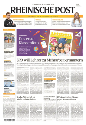 Cover of Rheinische Post - Wesel/Dinslaken