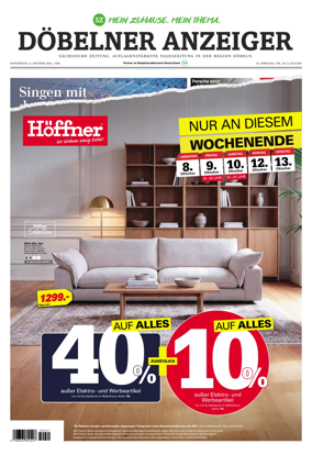 Cover of Sachsische Zeitung (Dobeln)