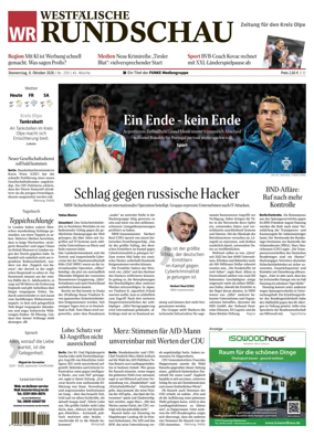 Cover of Westfalische Rundschau (Olpe)