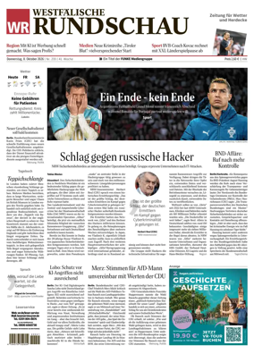 Cover of Westfalische Rundschau (Wetter)