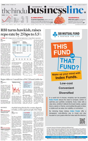 Cover of BusinessLine (Chennai)