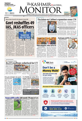 Cover of Kashmir Monitor