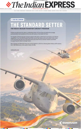 Cover of The Indian Express