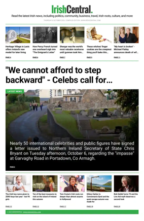 Cover of Irish Central