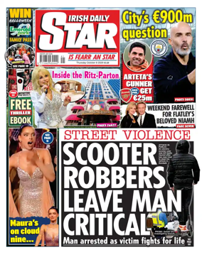 Cover of Irish Daily Star