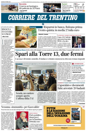 Cover of Corriere del Trentino