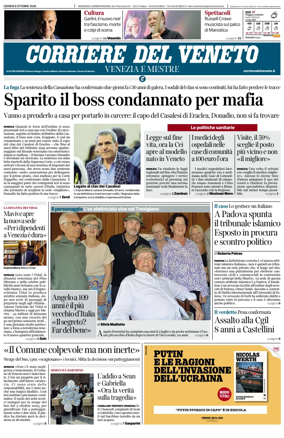 Cover of Corriere del Veneto (Venezia e Mestre)