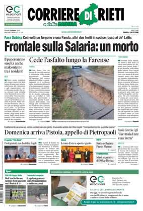 Cover of Corriere di Rieti