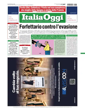 Cover of ItaliaOggi