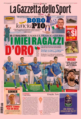 Cover of La Gazzetta dello Sport - Napoli