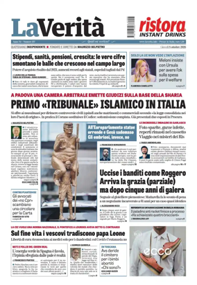 Cover of La Verita (Italia)