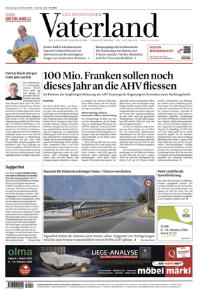 Cover of Liechtensteiner Vaterland